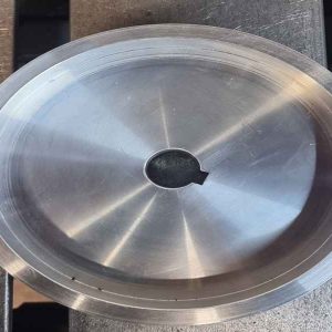 7in Belt Grinder Drive Wheel side view