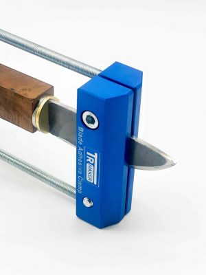 TR Maker Blade Adhesive Clamp with knife in place